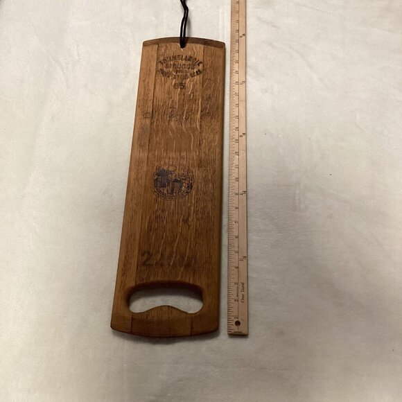 Paul Block Wine Barrel Furniture Authentic TONNELLERIE SIRUGUE 22” Platter - Picture 5 of 6